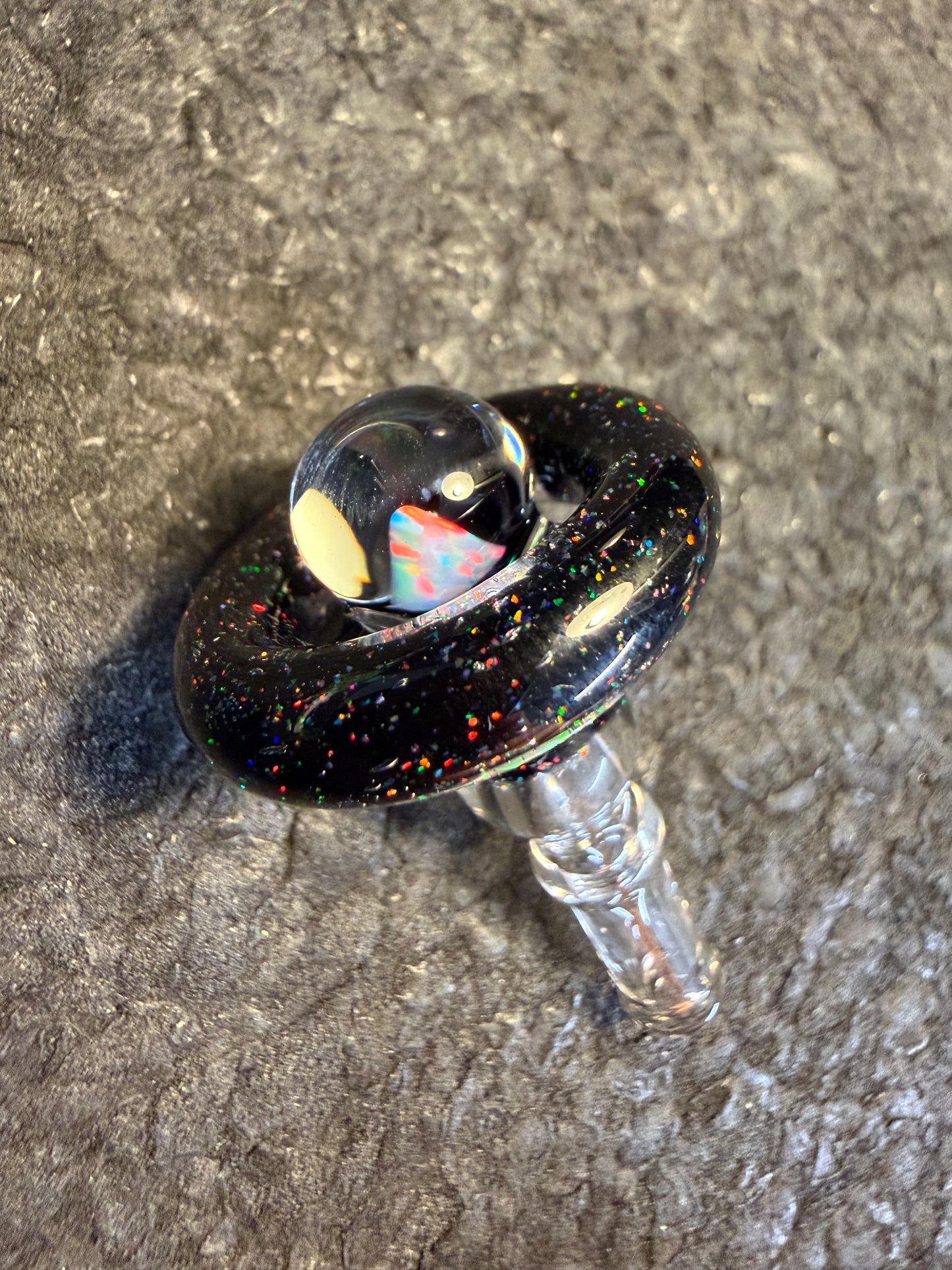 Crushed Opal over Black Golink Cap