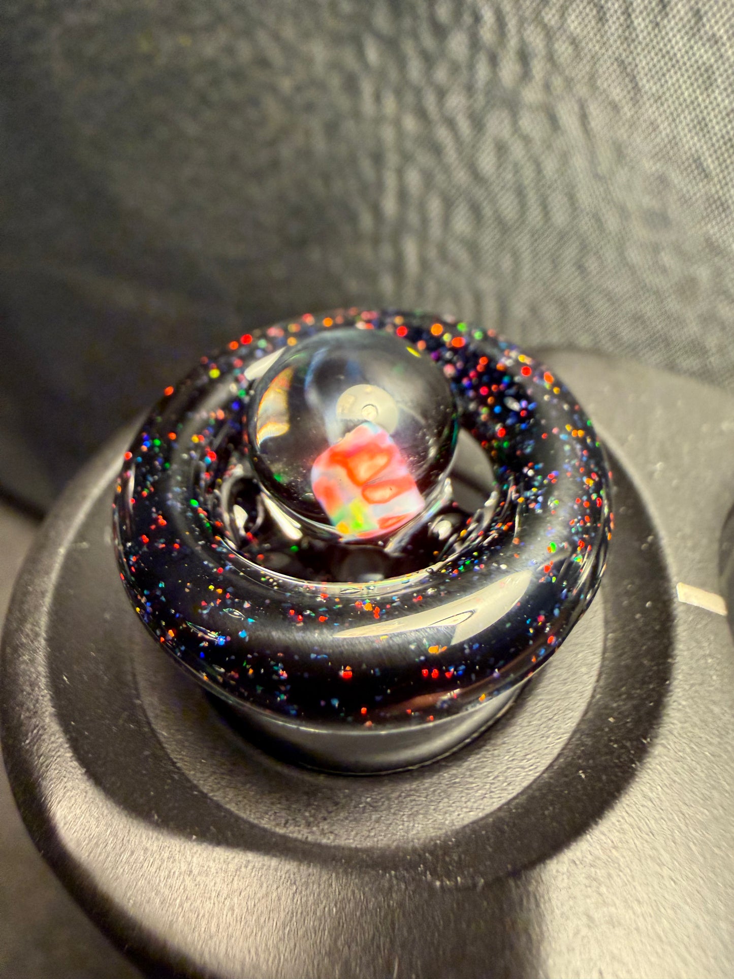 Crushed Opal over Black Golink Cap