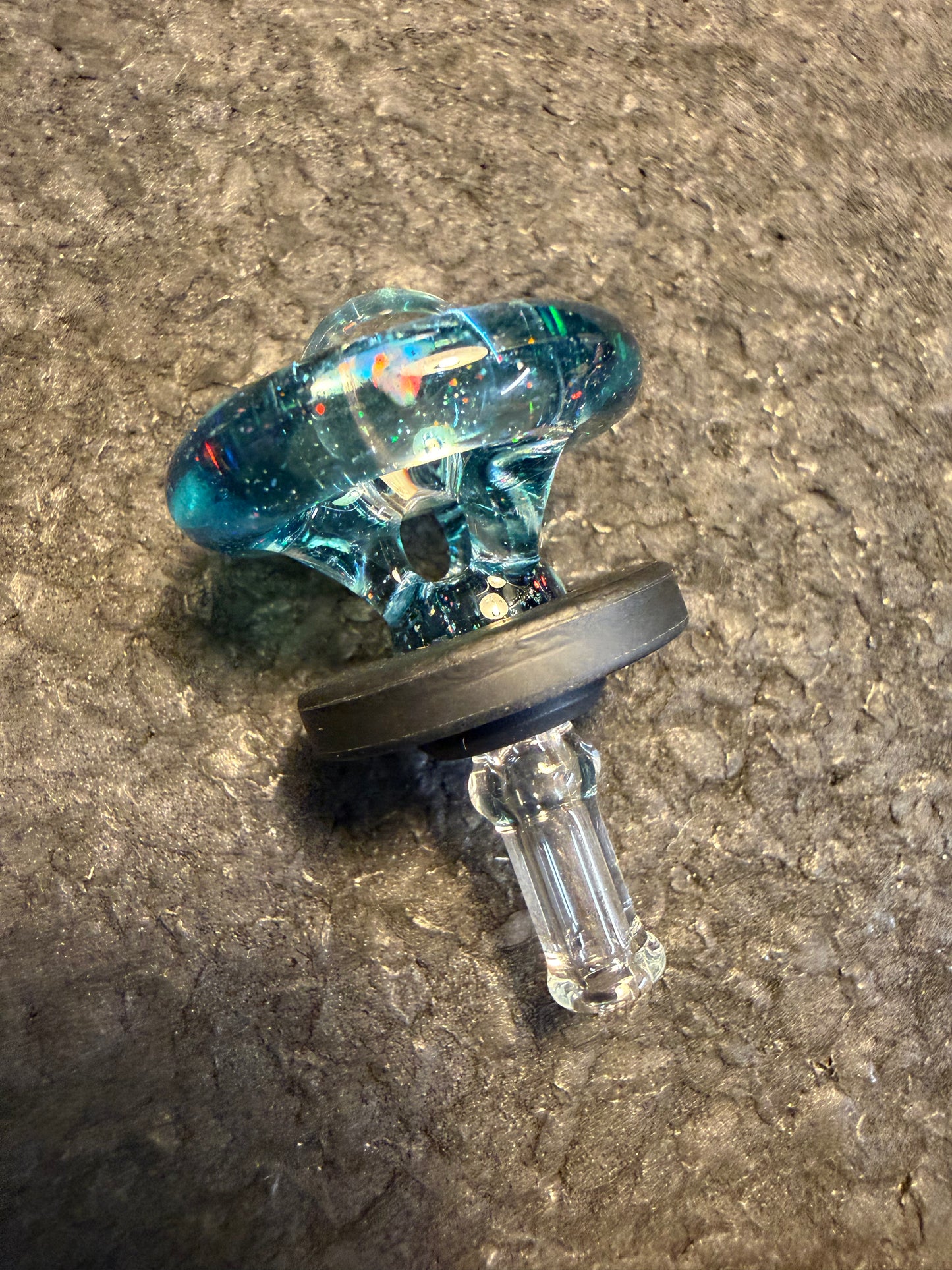 Crushed Opal over UV Luna over Blue Stardust Golink Cap