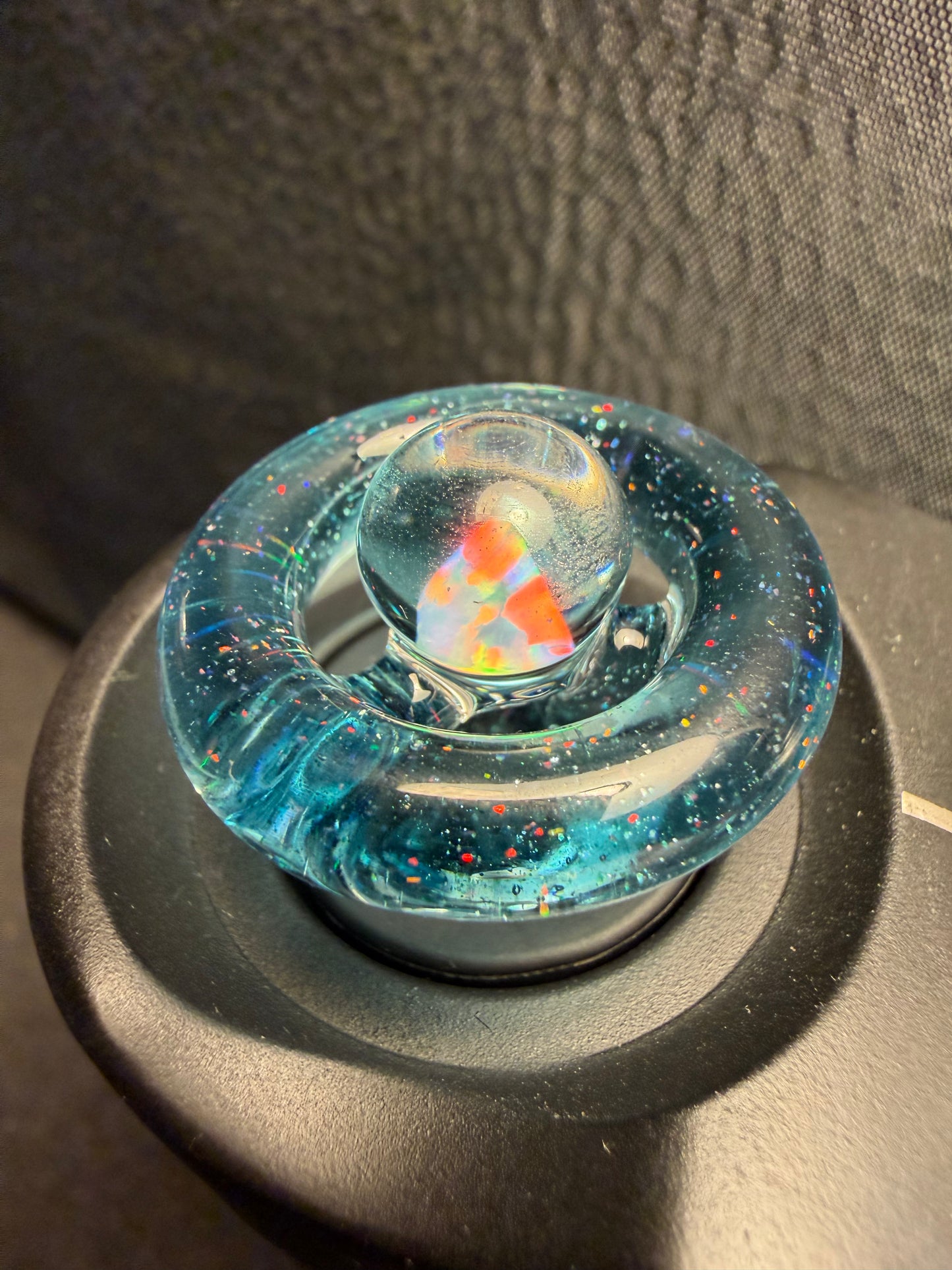Crushed Opal over UV Luna over Blue Stardust Golink Cap