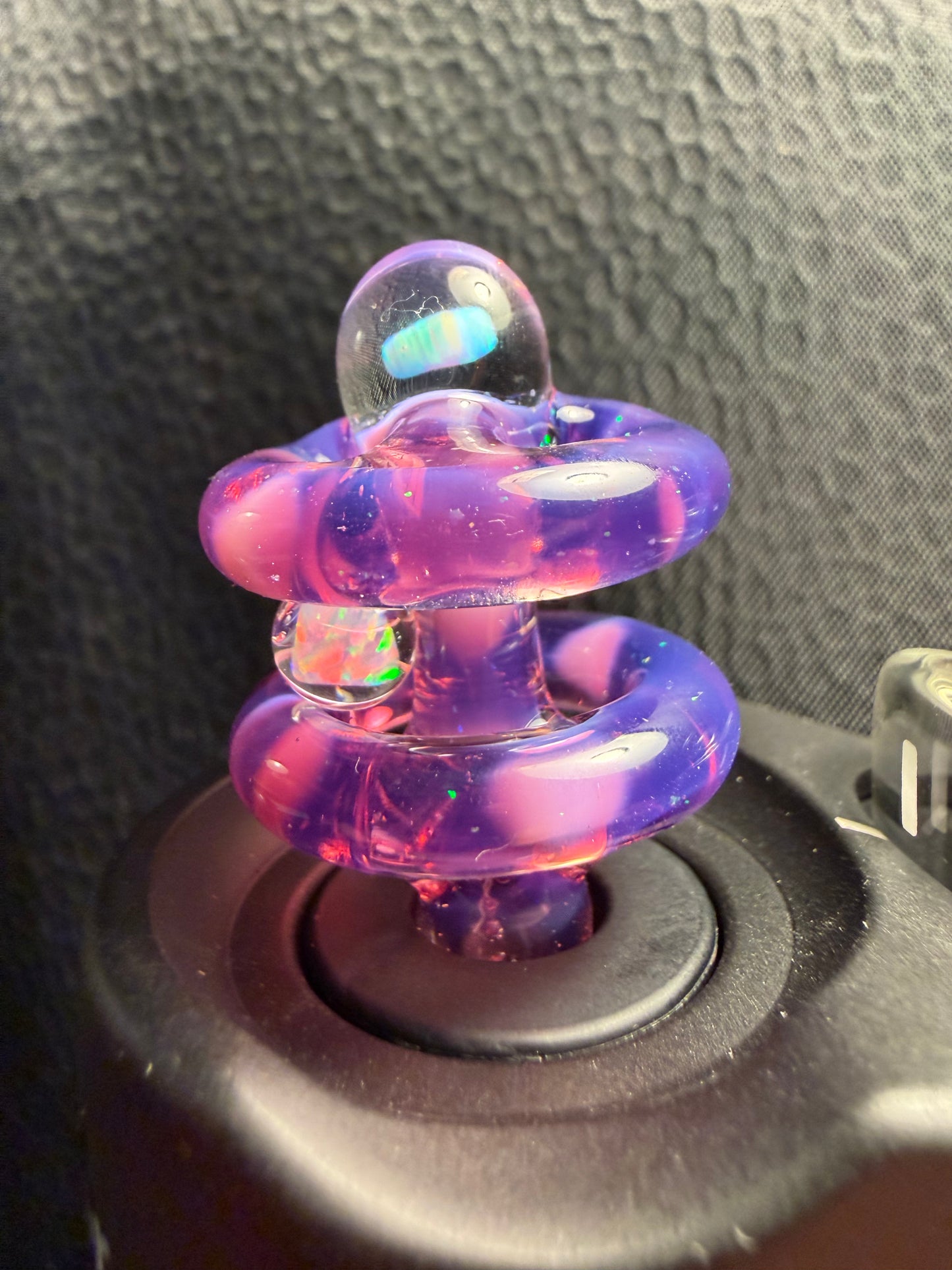Crushed Opal over UV Electric Flamingo over Royal Jelly Corelink™ Cap (Go)