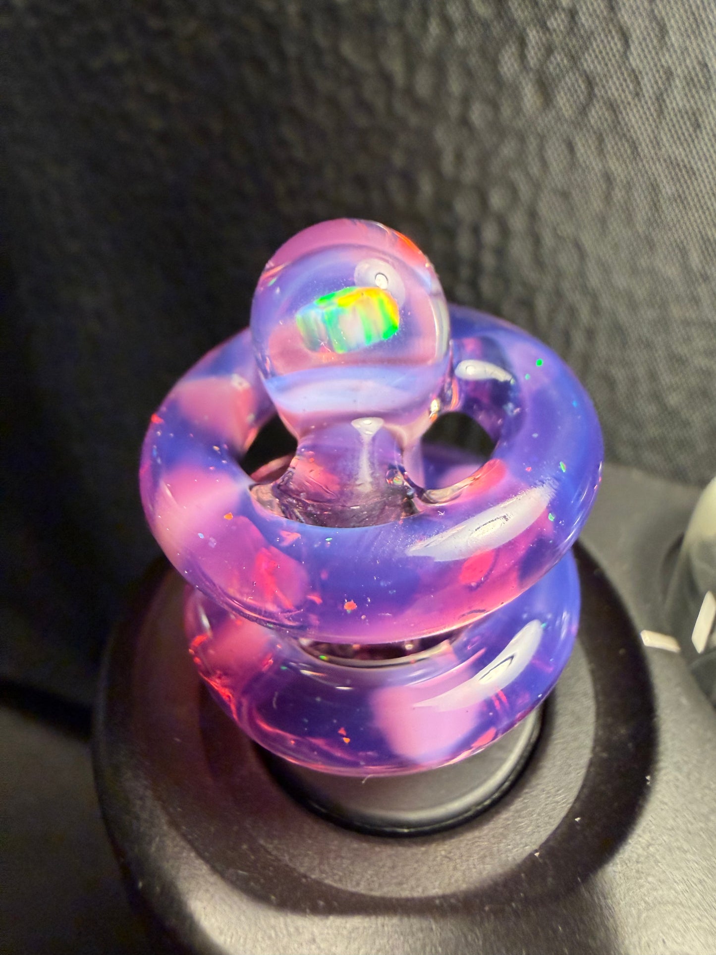 Crushed Opal over UV Electric Flamingo over Royal Jelly Corelink™ Cap (Go)