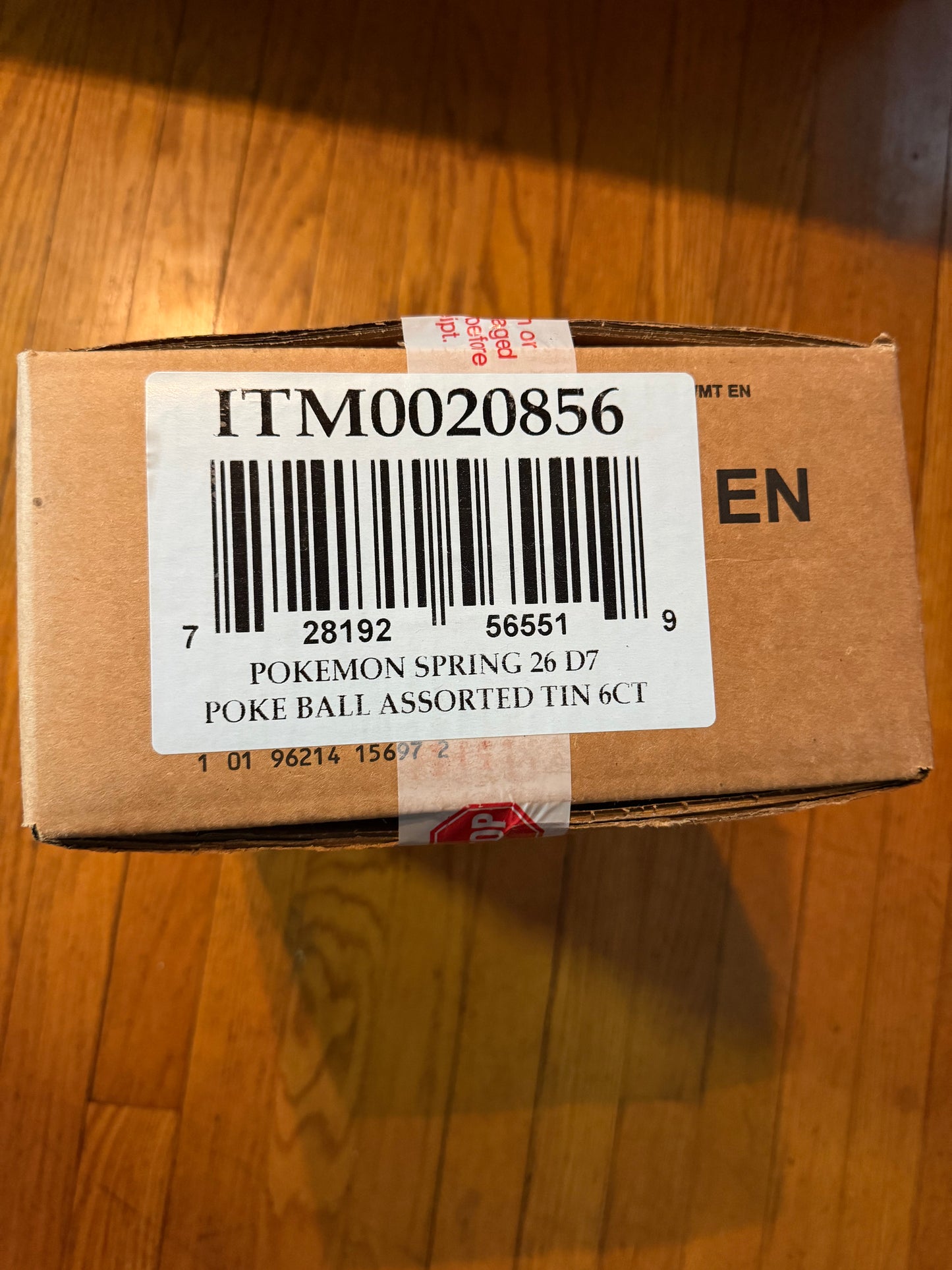 Pokemon Poke Ball Sealed Case (18 packs)