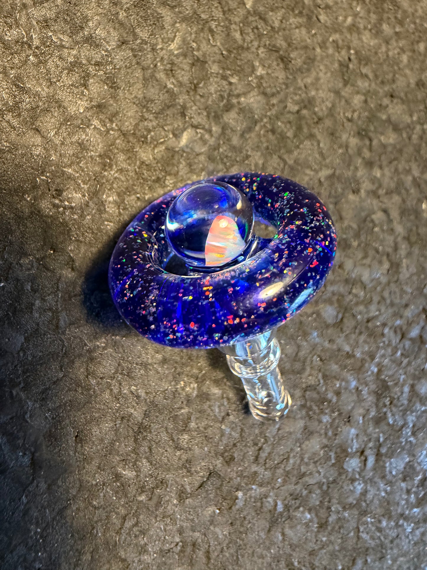 Crushed Opal over Cobalt Golink Cap