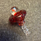 Crushed Opal over Ruby Slippers Golink Cap (Experimental)