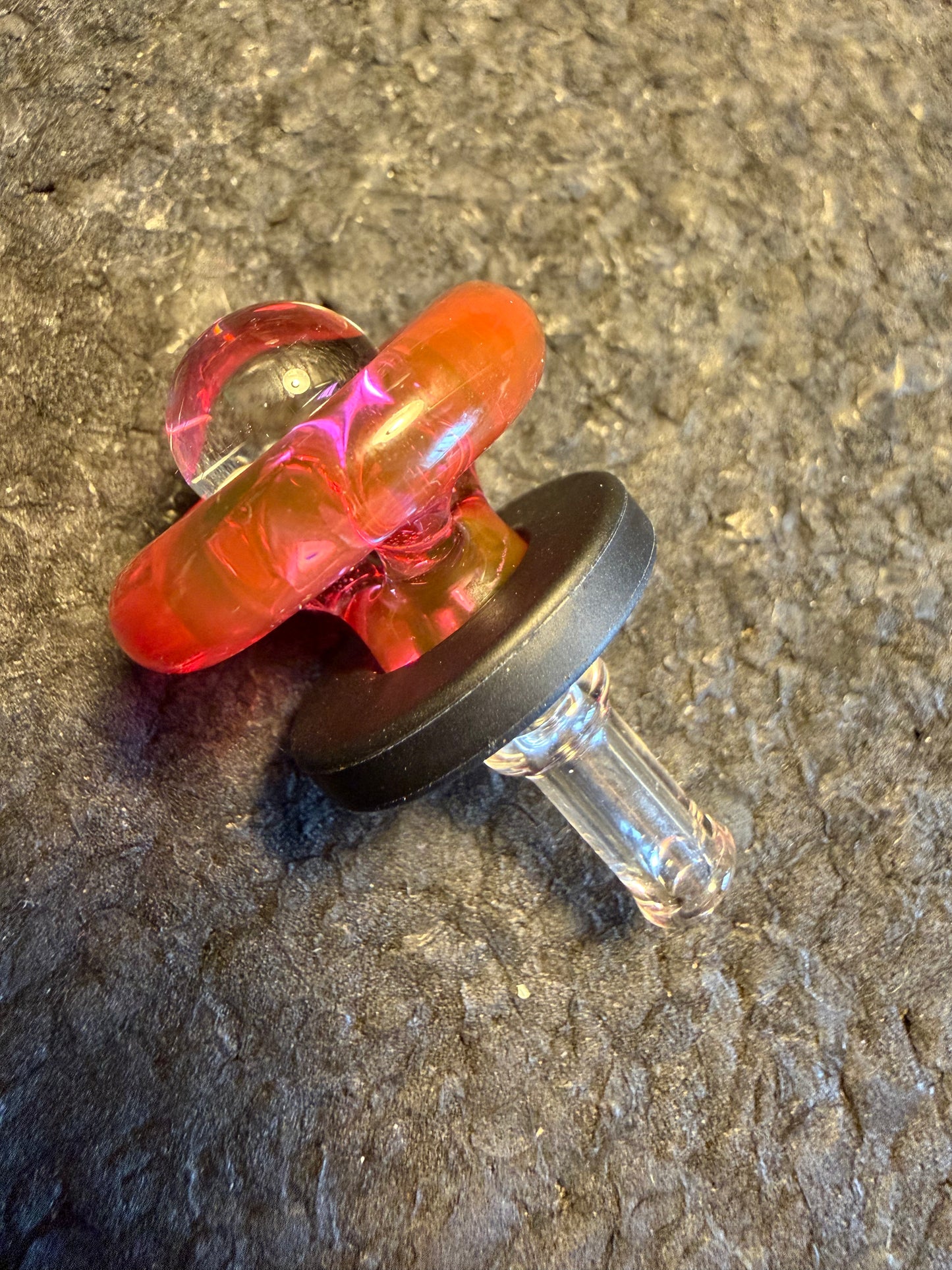 Gold Ruby Sapphirin Golink Cap