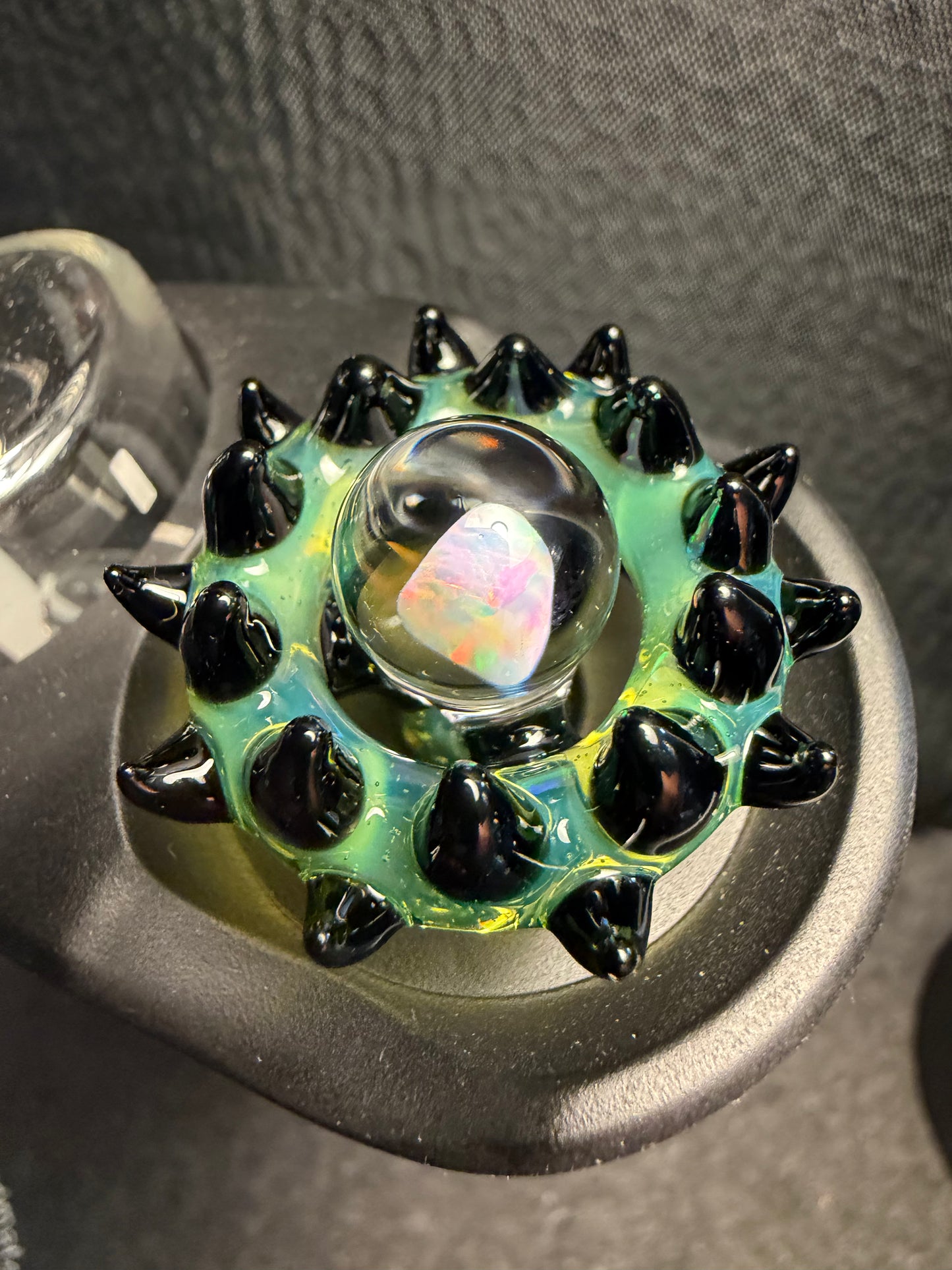 Slyme/Galaxy Black Spikes Golink Cap