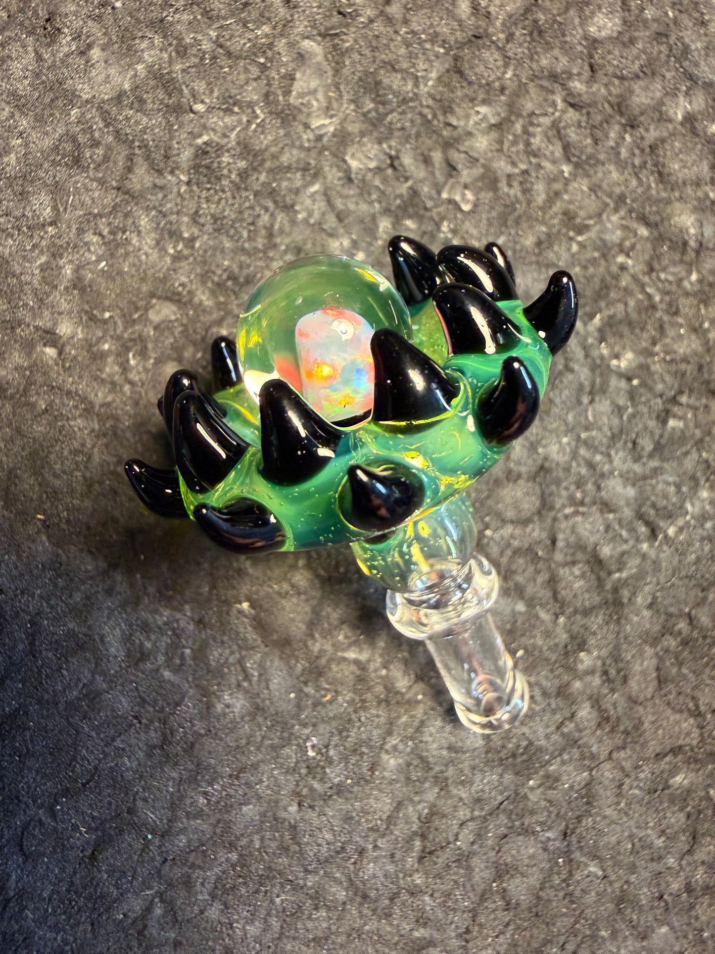 Slyme/Galaxy Black Spikes Golink Cap