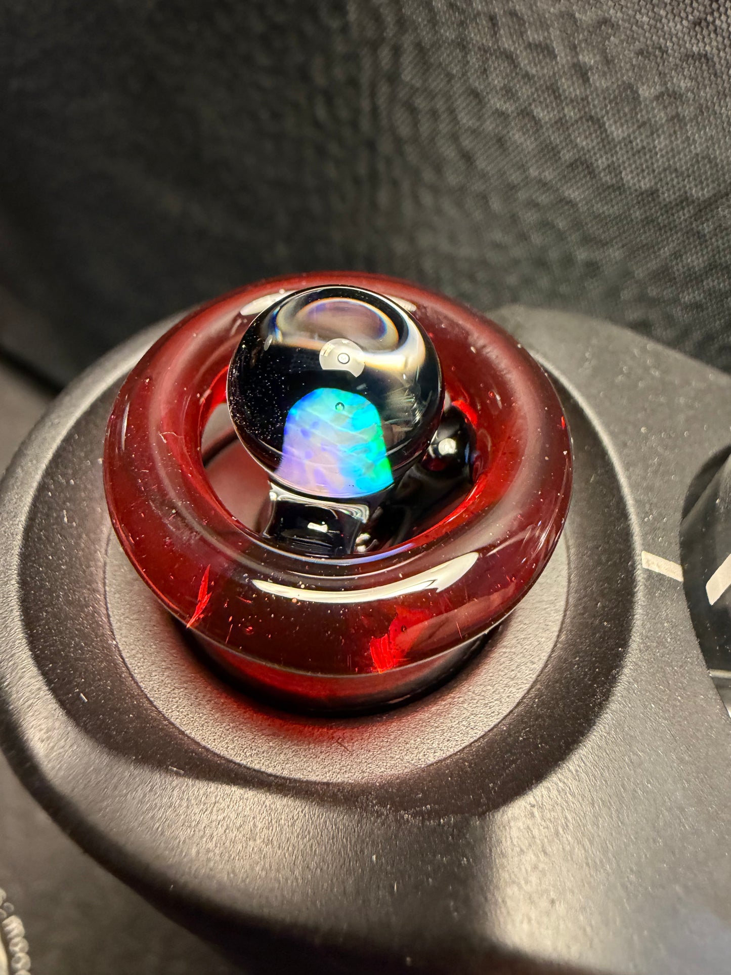 Ruby Slippers/Galaxy Black Golink Cap