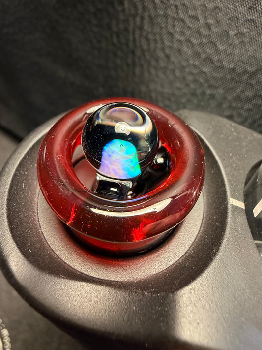 Ruby Slippers/Galaxy Black Golink Cap