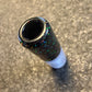 Crushed Opal over Black/Blue Satin Bead