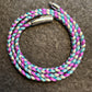 Cotton Candy Braided Nylon 24” Necklace