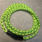 Lime Green Braided Nylon 24” Necklace