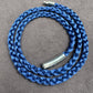 Navy Blue Braided Nylon 22” Necklace