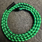 Green Braided Nylon 24” Necklace