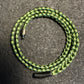 Olive Green Braided Nylon 24” Necklace