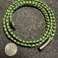 Olive Green Braided Nylon 24” Necklace