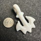 Lotus White Mini Anchor Pendant