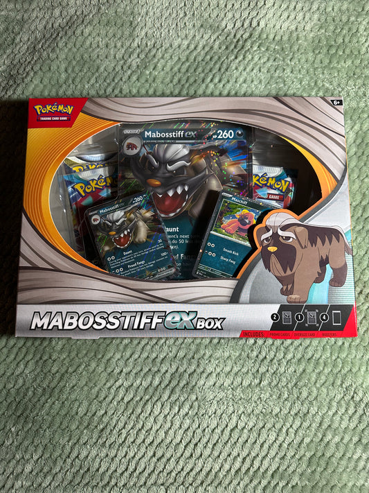 Pokemon Mabosstiff ex Box
