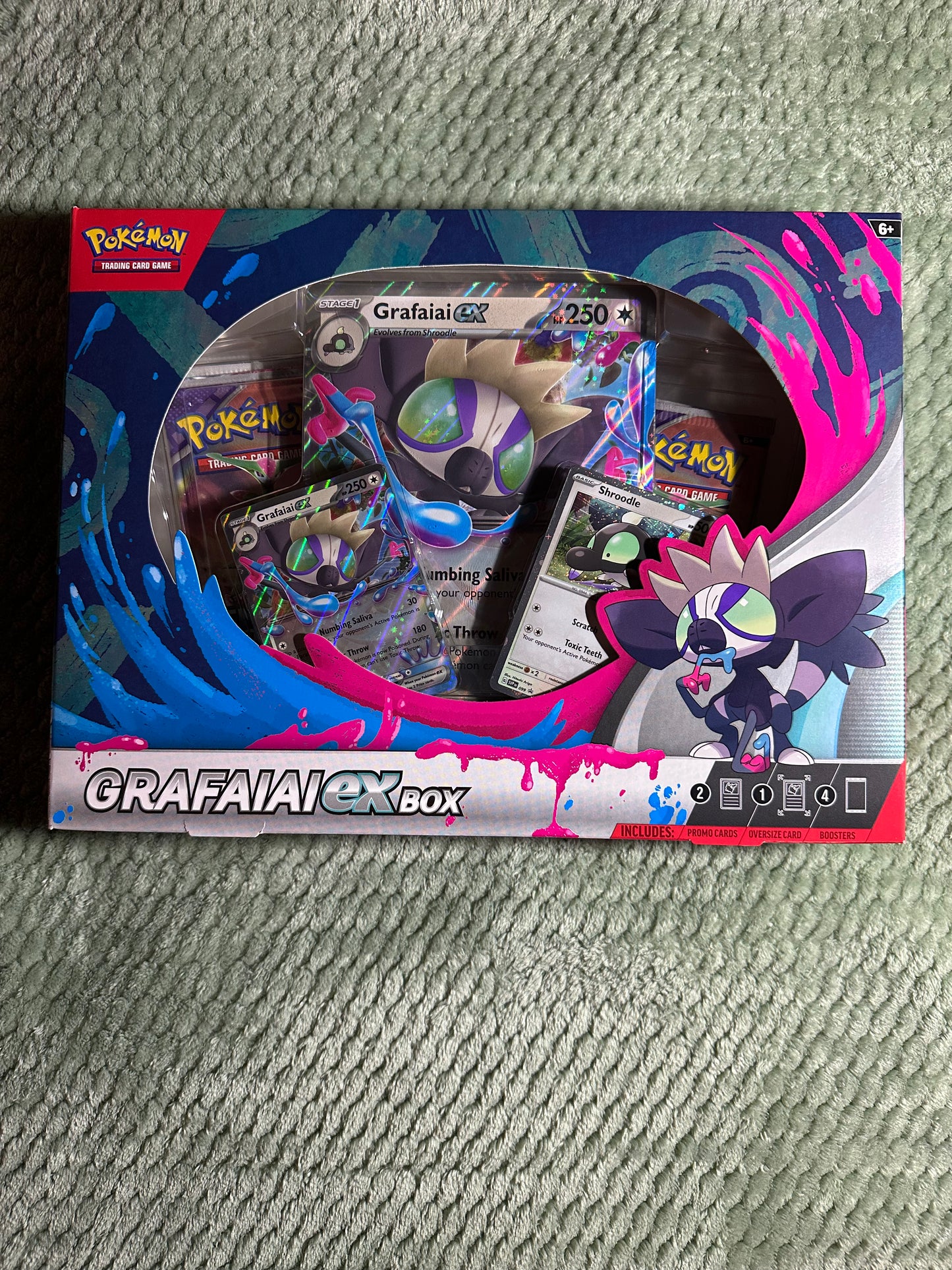 Pokemon Grafaiai ex Box