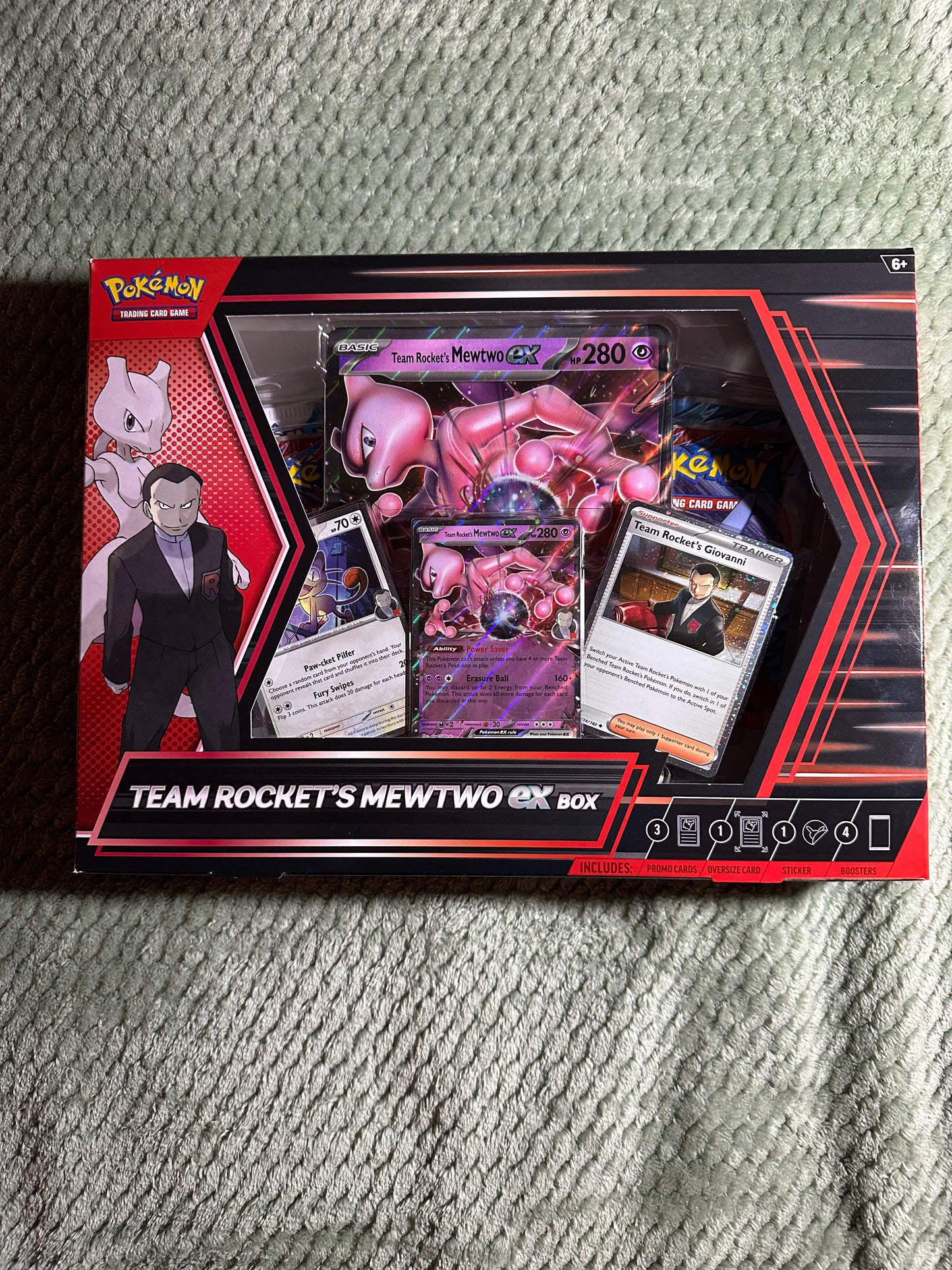 Team Rocket’s Mewtwo ex Box