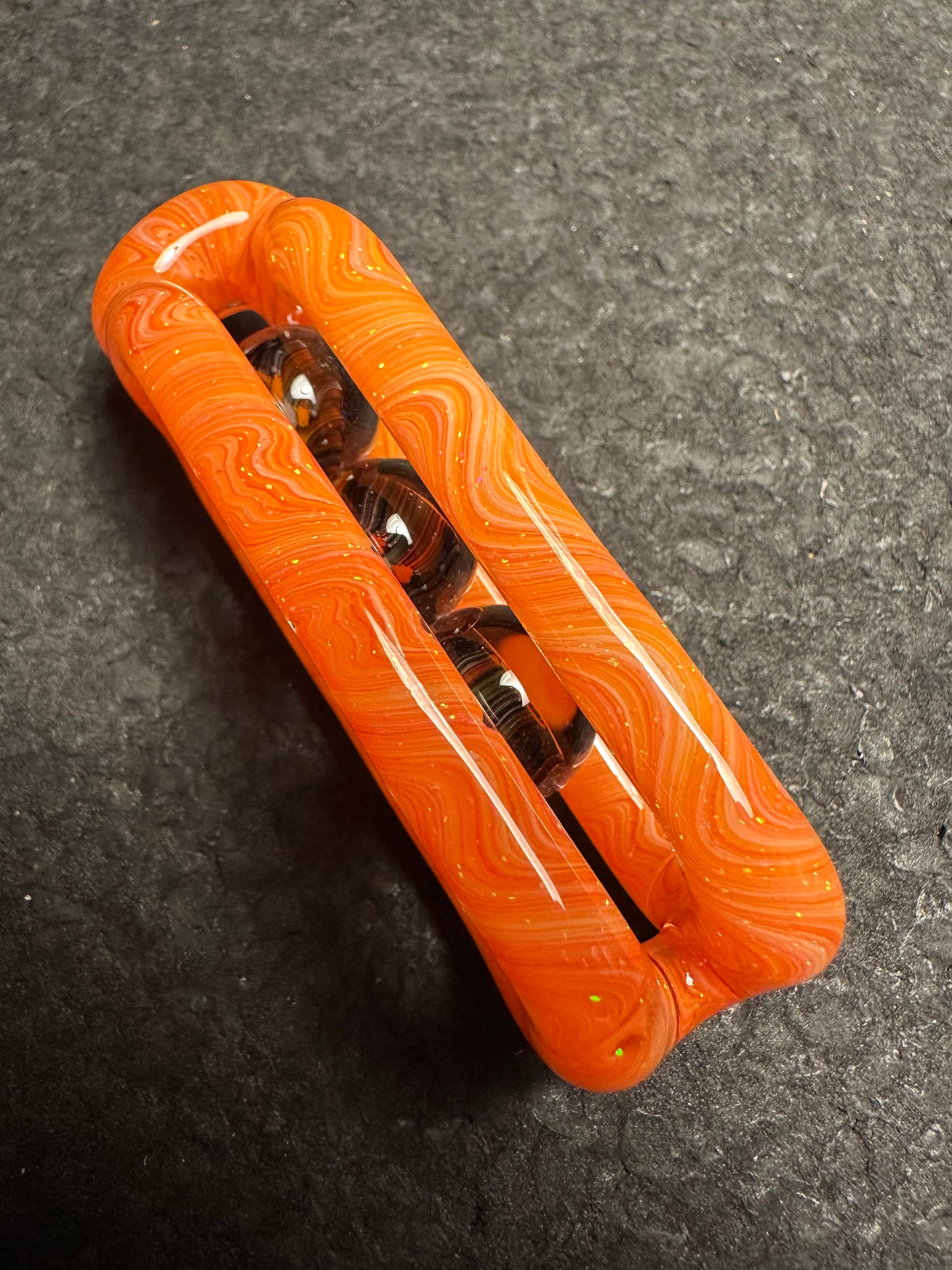 Crushed Opal over Fire Mix Pokemon Doublink™ (Fire Evolutions)